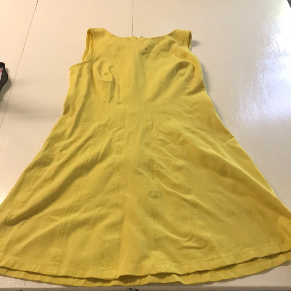Yellow heavy weight dress